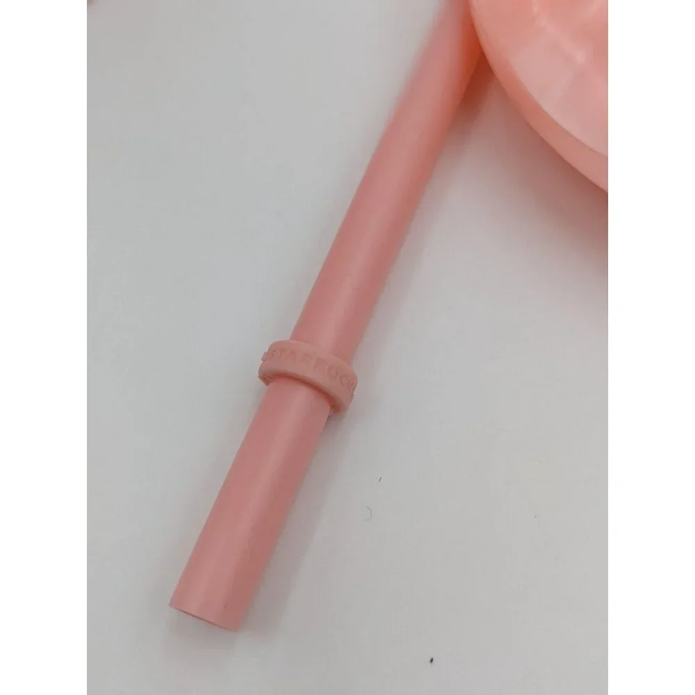 Starbucks pink marble Blush venti‎ tumbler with straw 24oz 2021